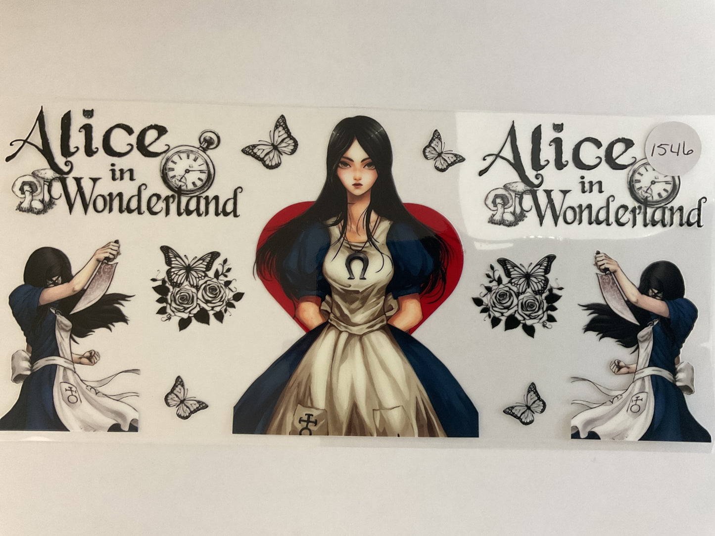 #1546 - Alice - UV DTF