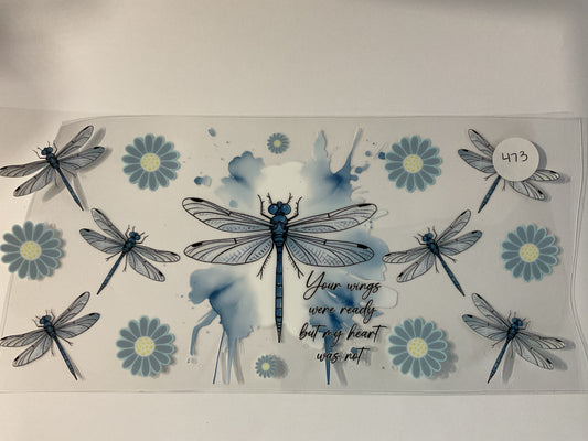 #473 - UV DTF Tumbler Wrap