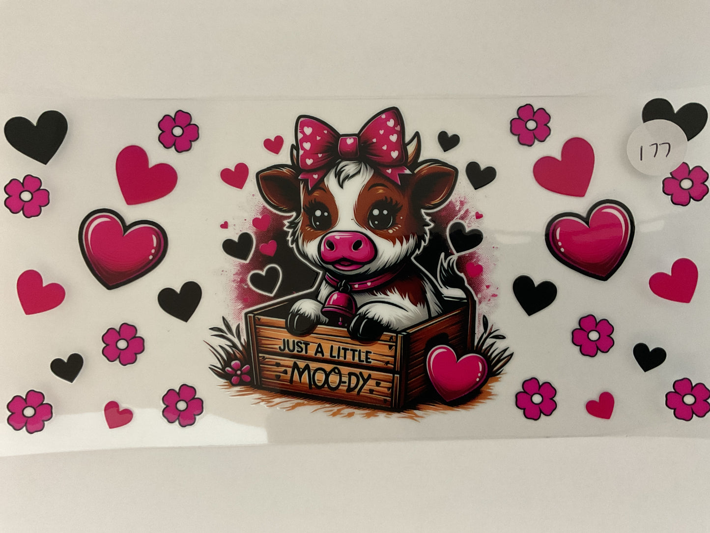 #177 - Cow - UV DTF