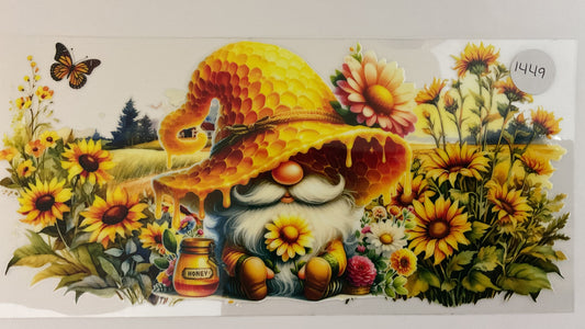 #1449 - Honeycomb Gnome - UV DTF