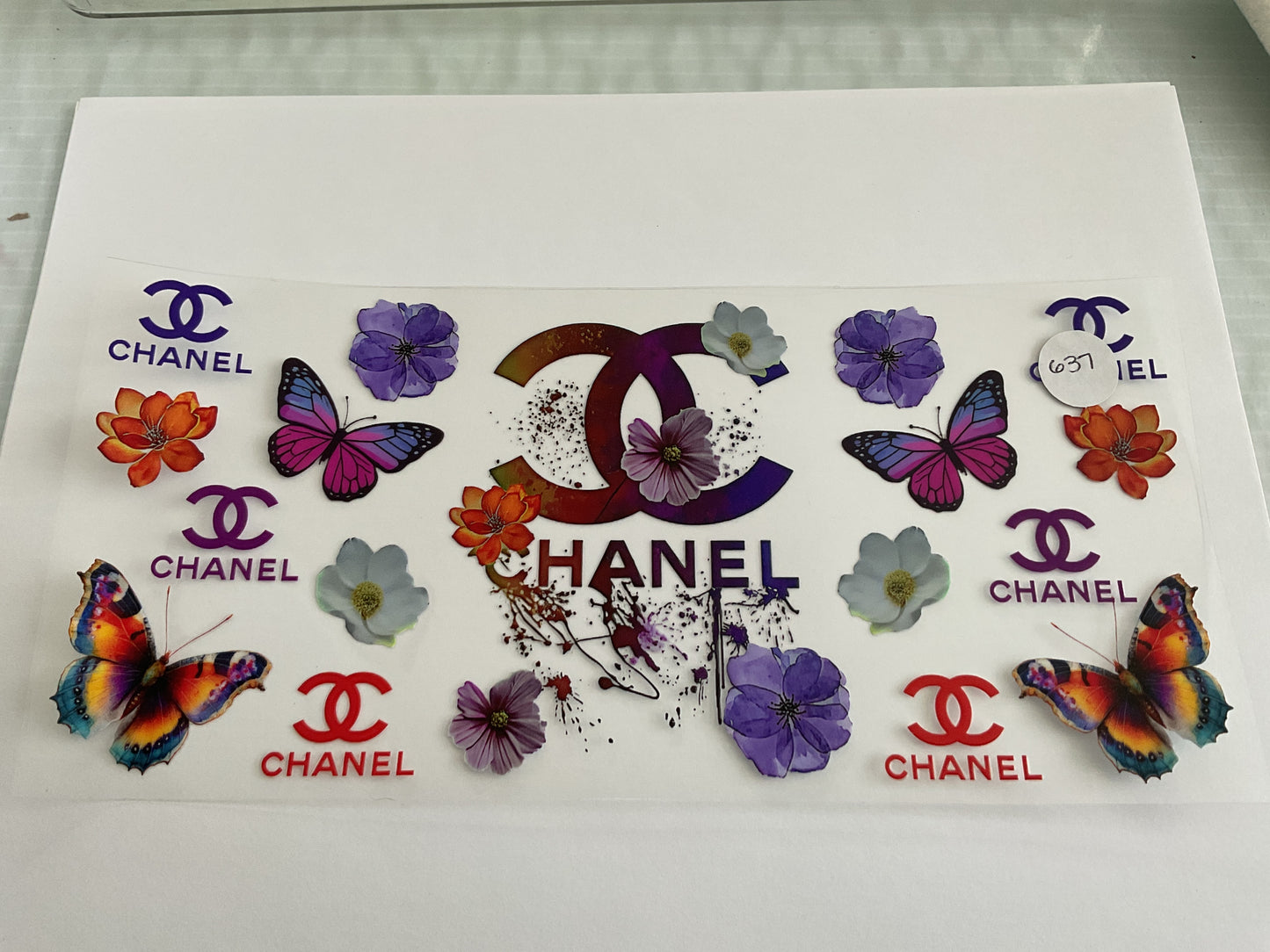 #637 - UV DTF Tumbler Wrap