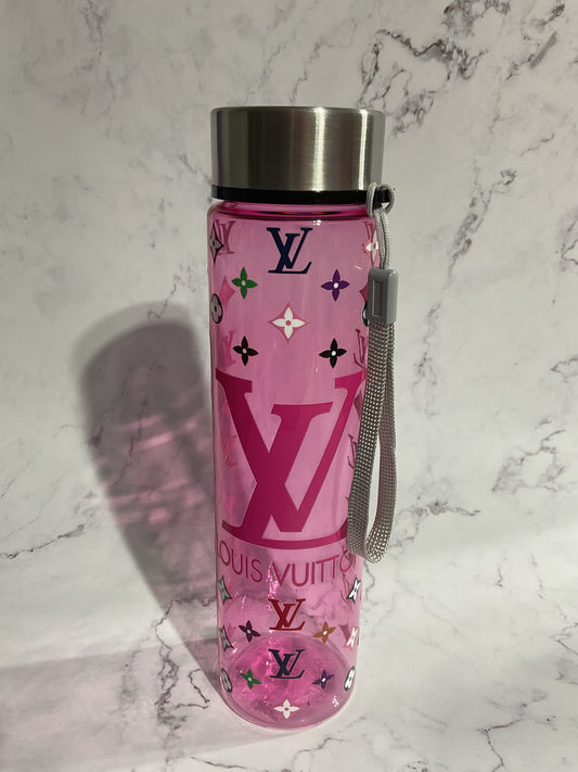 18oz D LV - Pink Premade Bottle