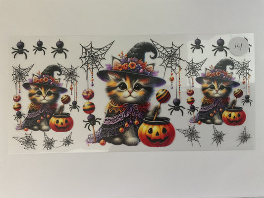 4KH - Cats Halloween - UV DTF