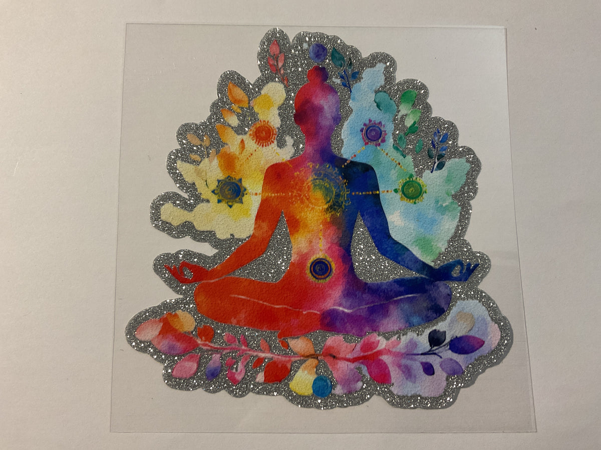 Yoga Glitter - UV DTF