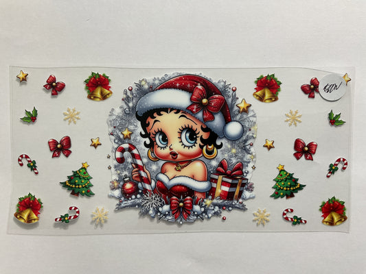 124C - Betty Christmas - Tumbler Wrap