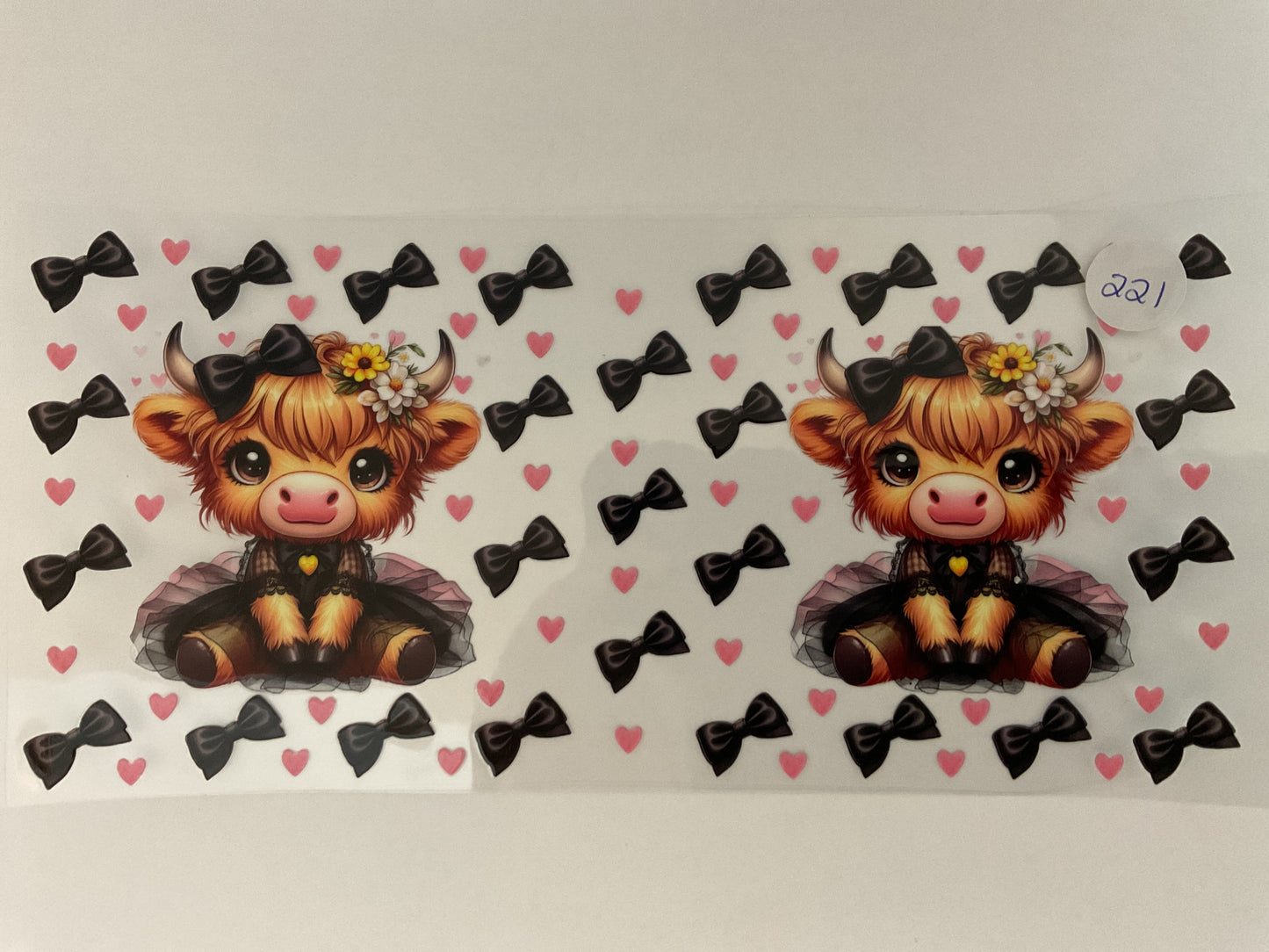 #221 - Cow - UV DTF
