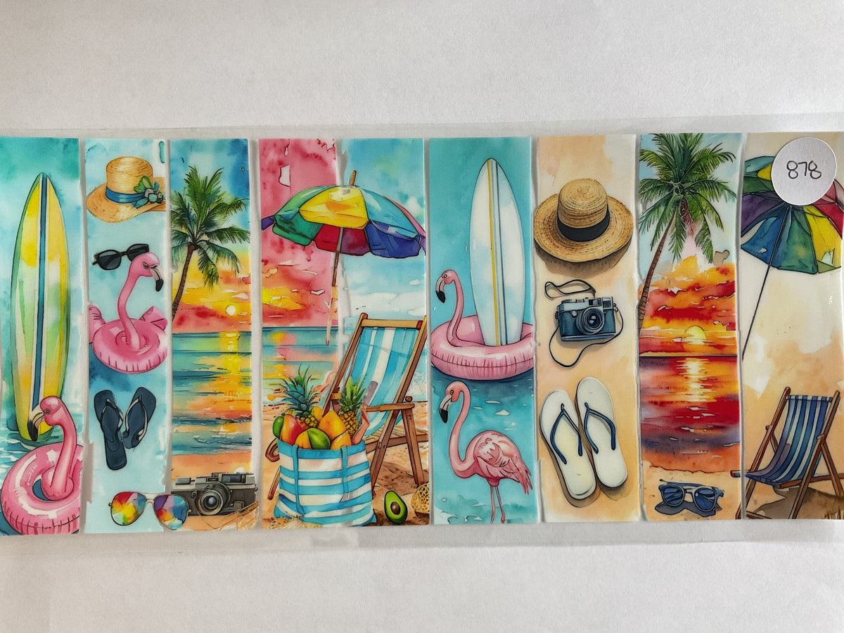 #878 - Beach - UV DTF