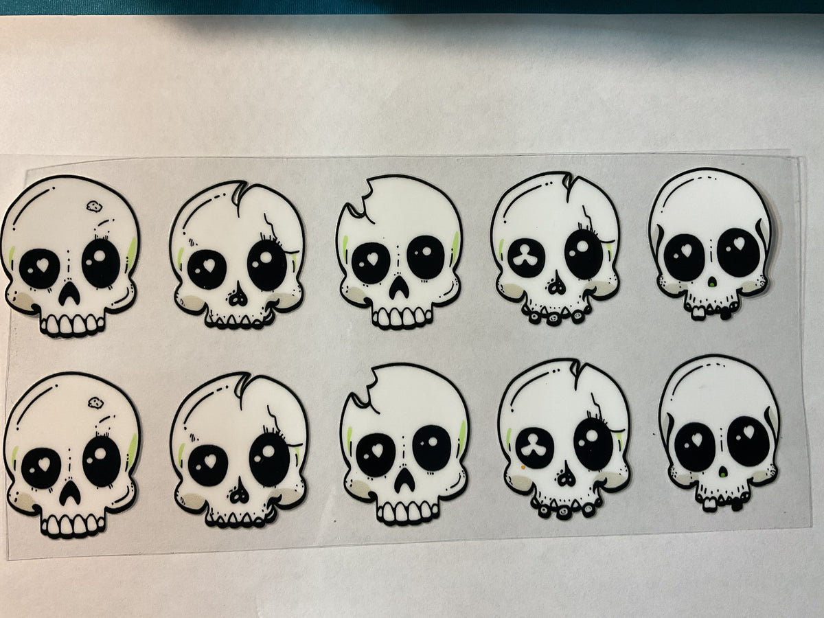 92H - Skulls - UV DTF