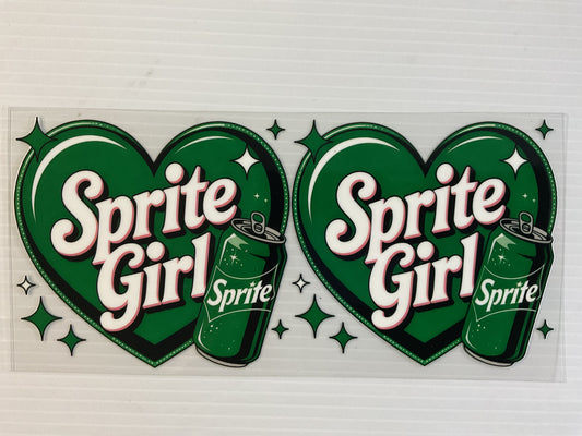 Sprite Girl Heart - UV DTF