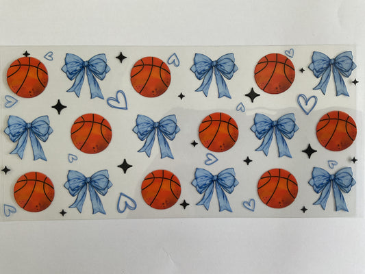 Basketball - UV DTF Tumbler Wrap