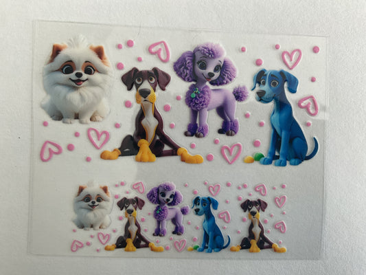 Cute Dogs - Tumbler Keychain Wrap