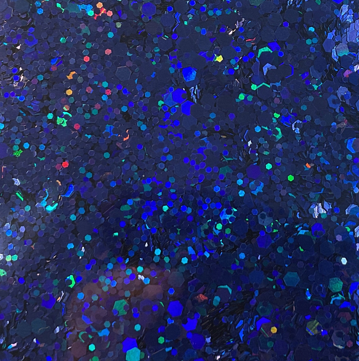 GLITTER Chunky - Blue Holographic - Resealable 50g Bag