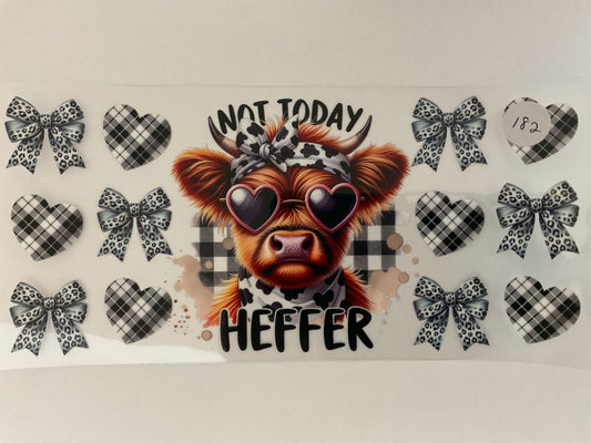#182 - Cow - UV DTF