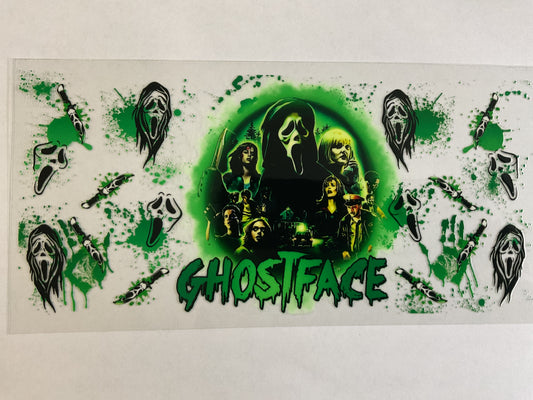 46H - Ghost Scary Movie - UV DTF