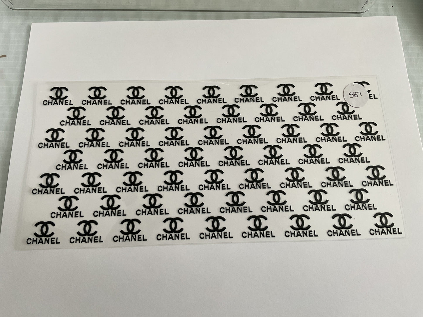 #587 - UV DTF Tumbler Wrap