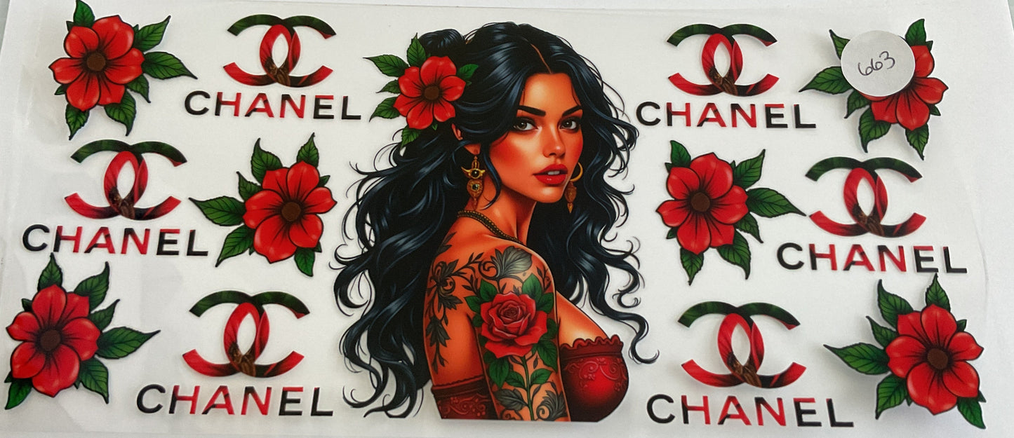 #663 - UV DTF Tumbler Wrap