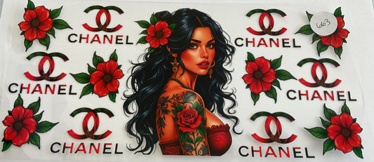 #663 - UV DTF Tumbler Wrap