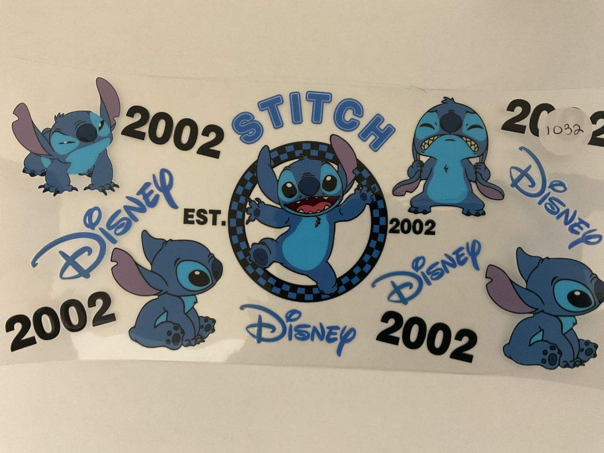 #1032 - Blue Guy 2002 - UV DTF