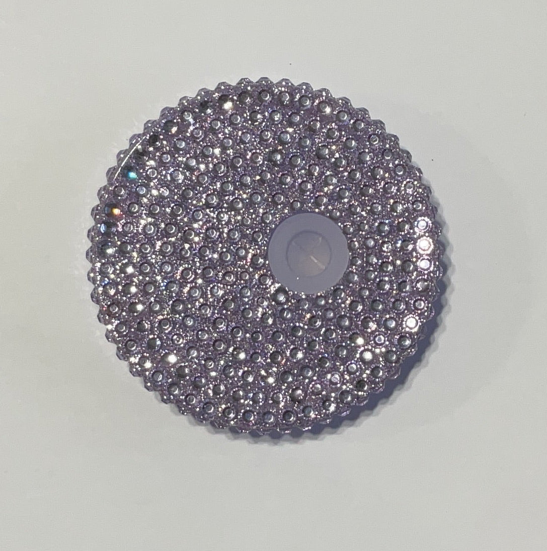 BLING Rhinestone Snow Globe Tumbler Lids