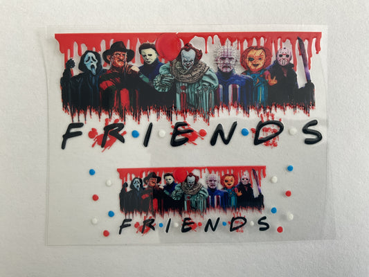 Halloween Friends - Tumbler Keychain Wrap