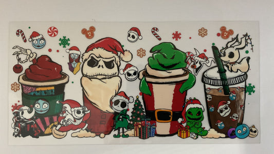 #2 Christmas - UV DTF Tumbler Wrap