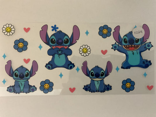 #1024 - Blue Guy - UV DTF