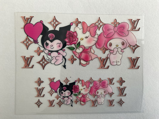 LV HK Mel Kuku - Tumbler Keychain Wrap