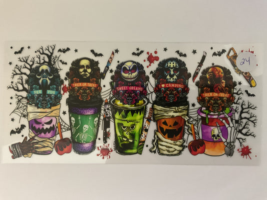 #24H - Scary Guy Drinks - UV DTF