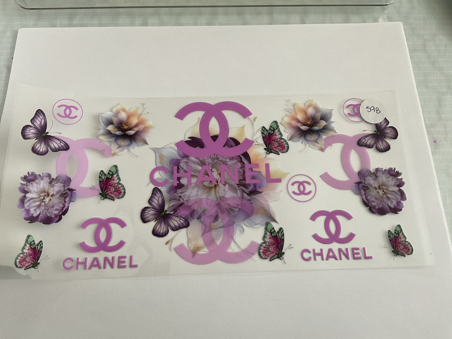 #598 - UV DTF Tumbler Wrap