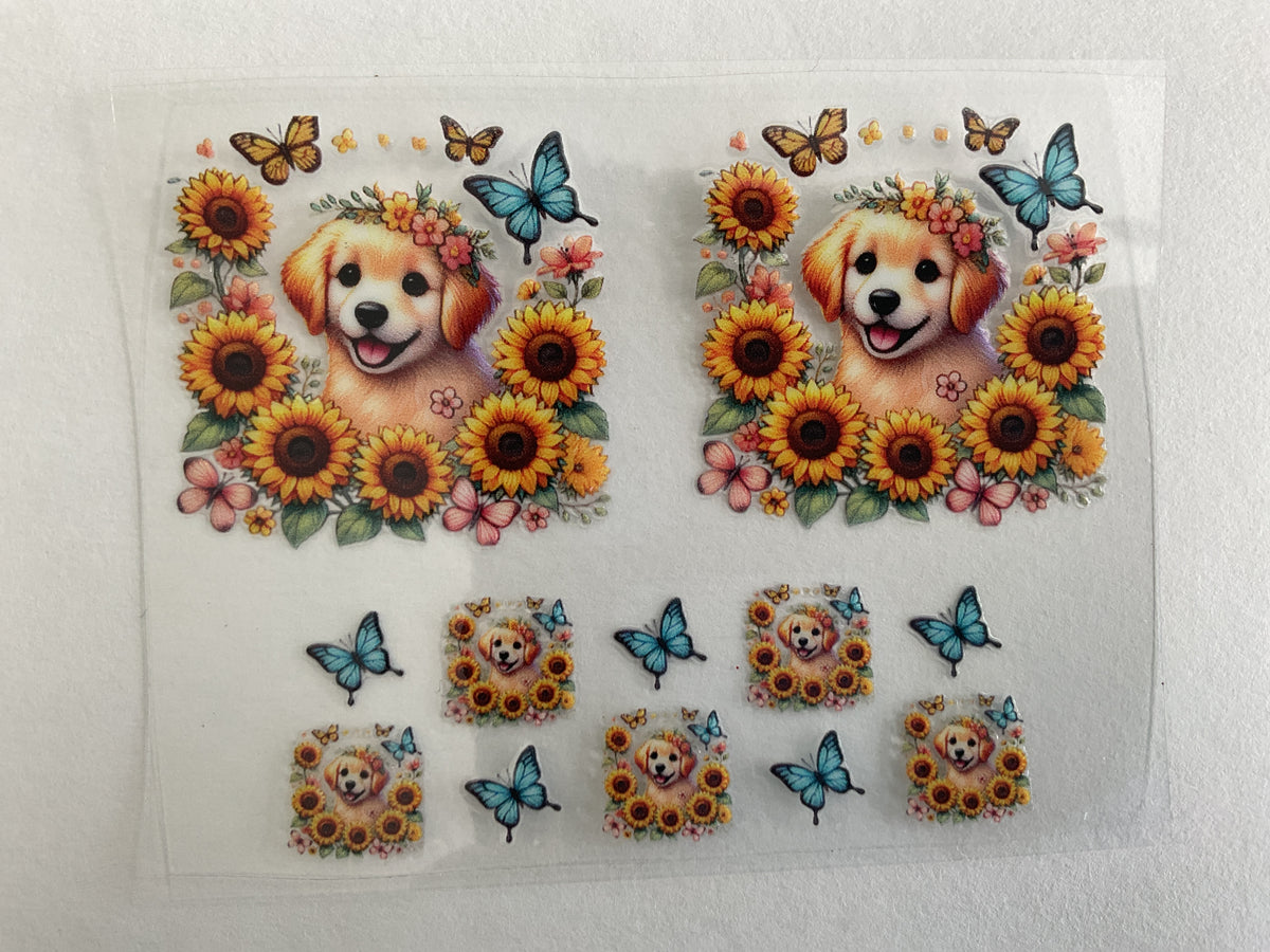Lab Puppy Dog - Tumbler Keychain Wrap