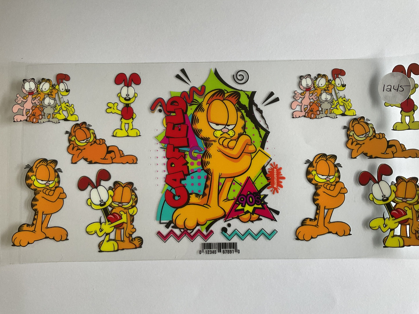#1245 - KID’S UV DTF Tumbler Wrap