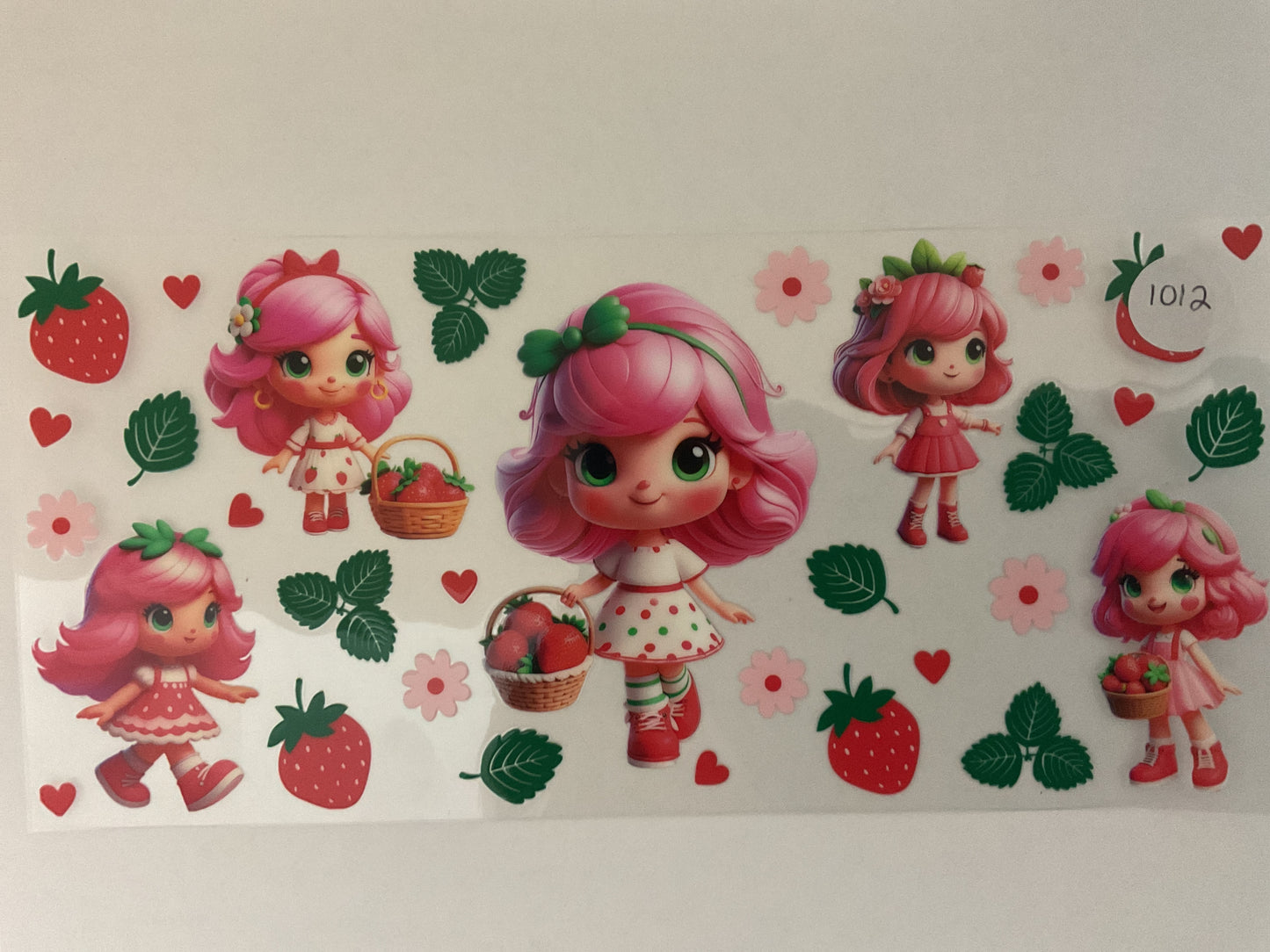 #1012 - Strawberry Girl - UV DTF