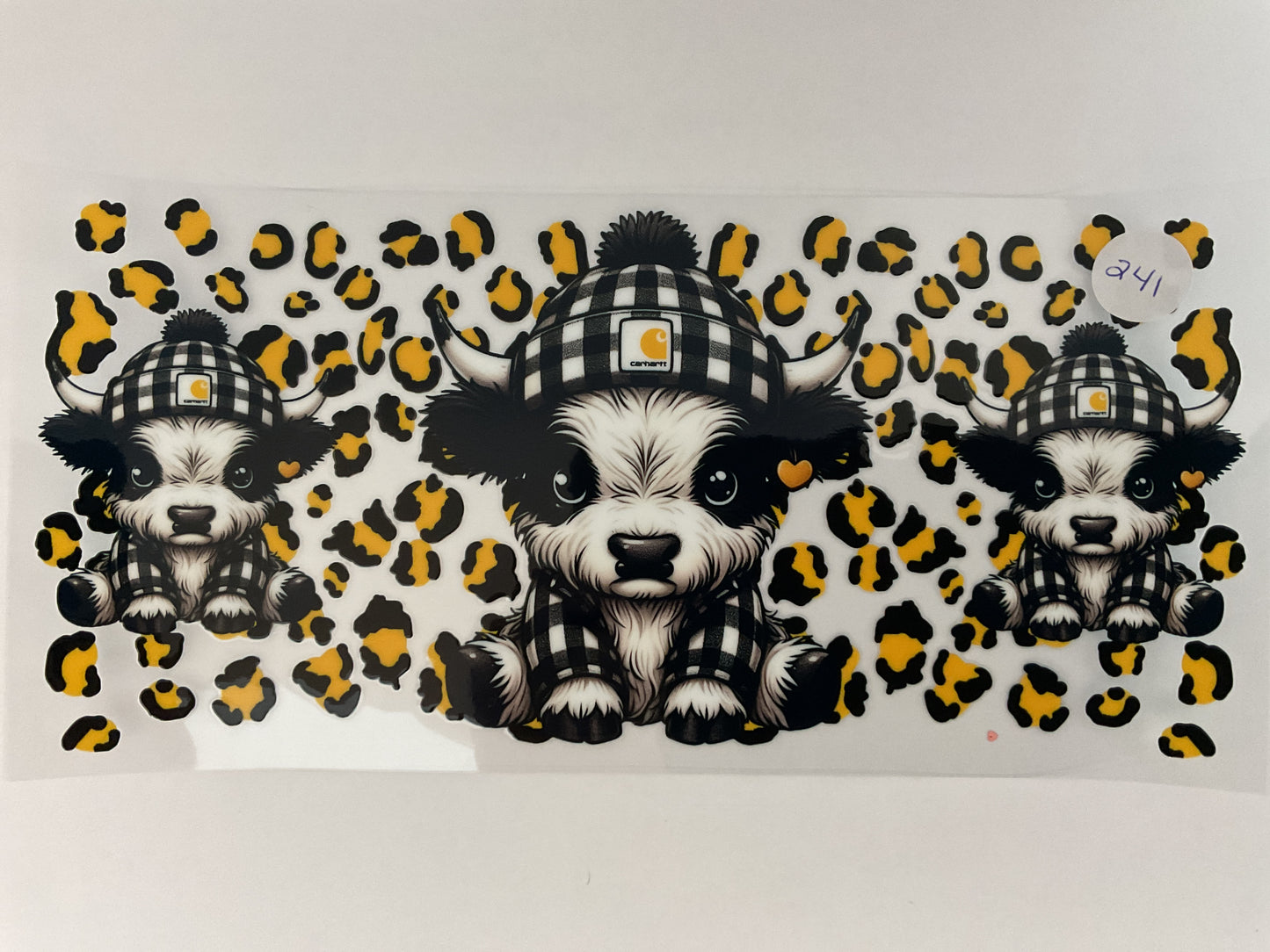 #241 - Cow - UV DTF