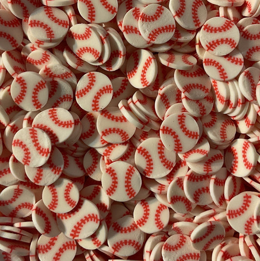 Baseballs - Clay Shapes
