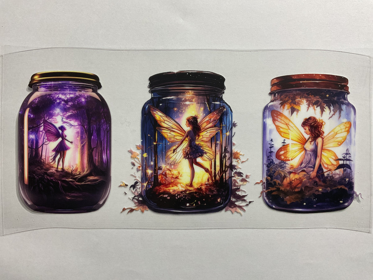 Fairies Jar Scenery - UV DTF