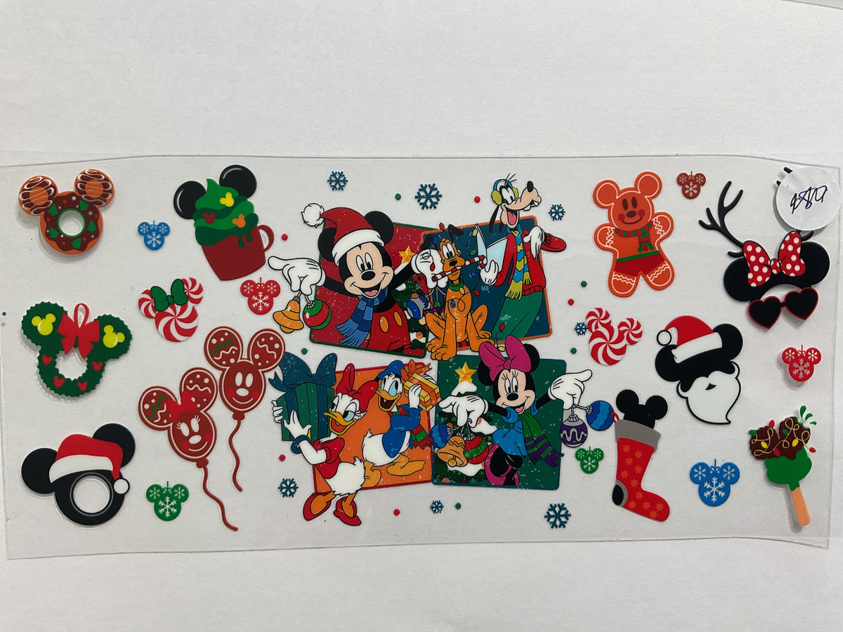 139C - Mouse Family Christmas - Tumbler Wrap