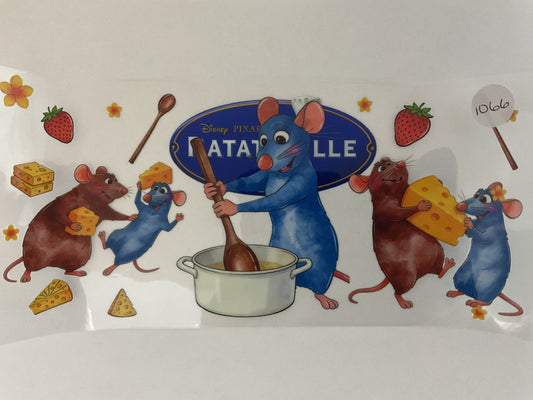 #1066 - Rat - UV DTF