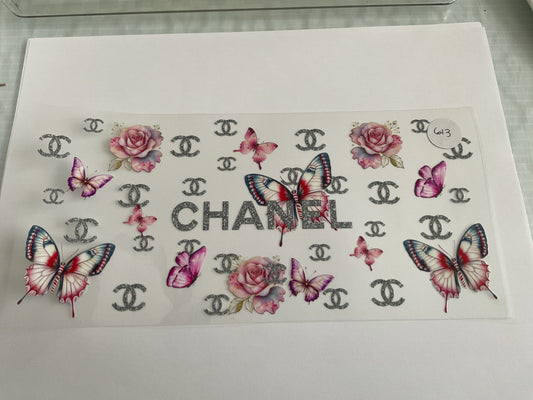 #613 - UV DTF Tumbler Wrap