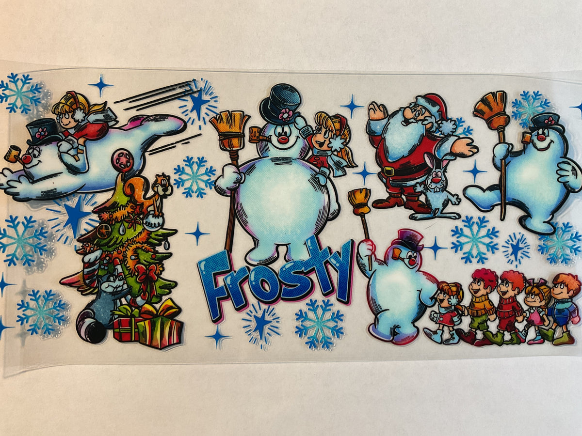 60C - Frosty Snowman  - UV DTF