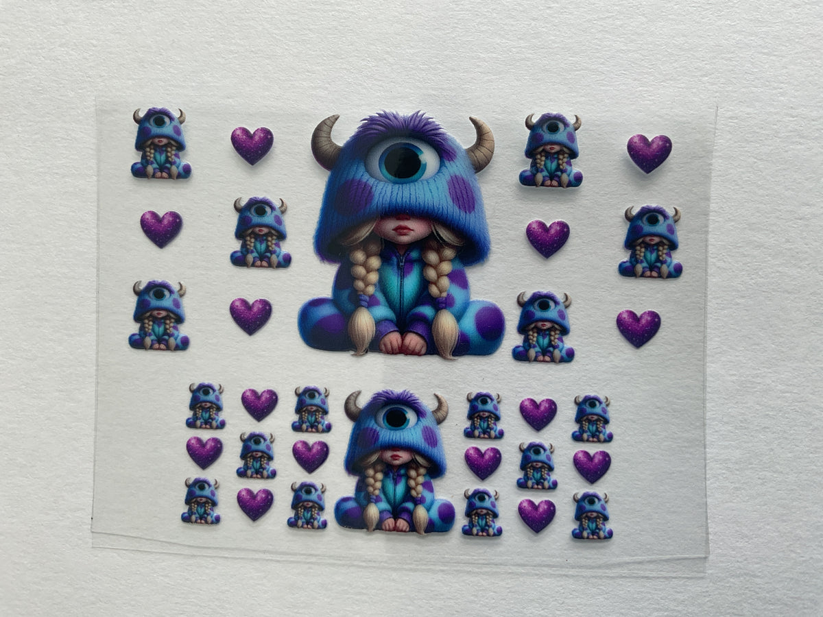 Monster Girl - UV DTF