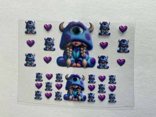 Monster Girl - UV DTF