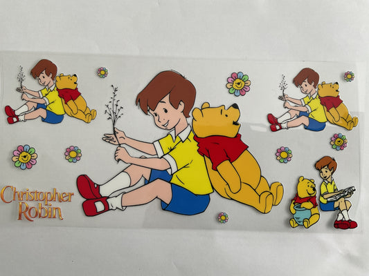 Honey Bear with Boy - UV DTF