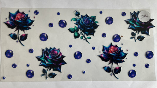#1536 - Galaxy Roses - UV DTF