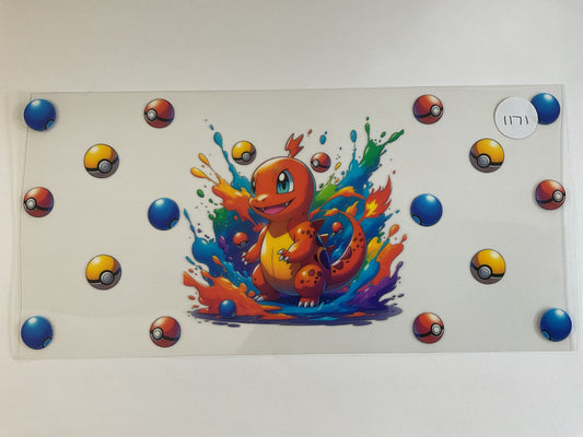 #1171 - KID’S UV DTF Tumbler Wrap