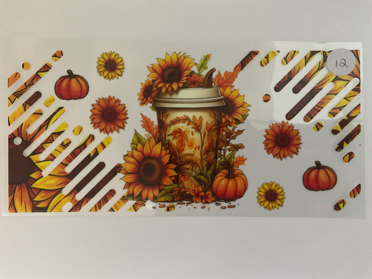 #12H - Pumpkin Coffee - UV DTF