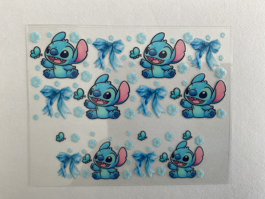 Baby Blue Guy - Tumbler Keychain Wrap