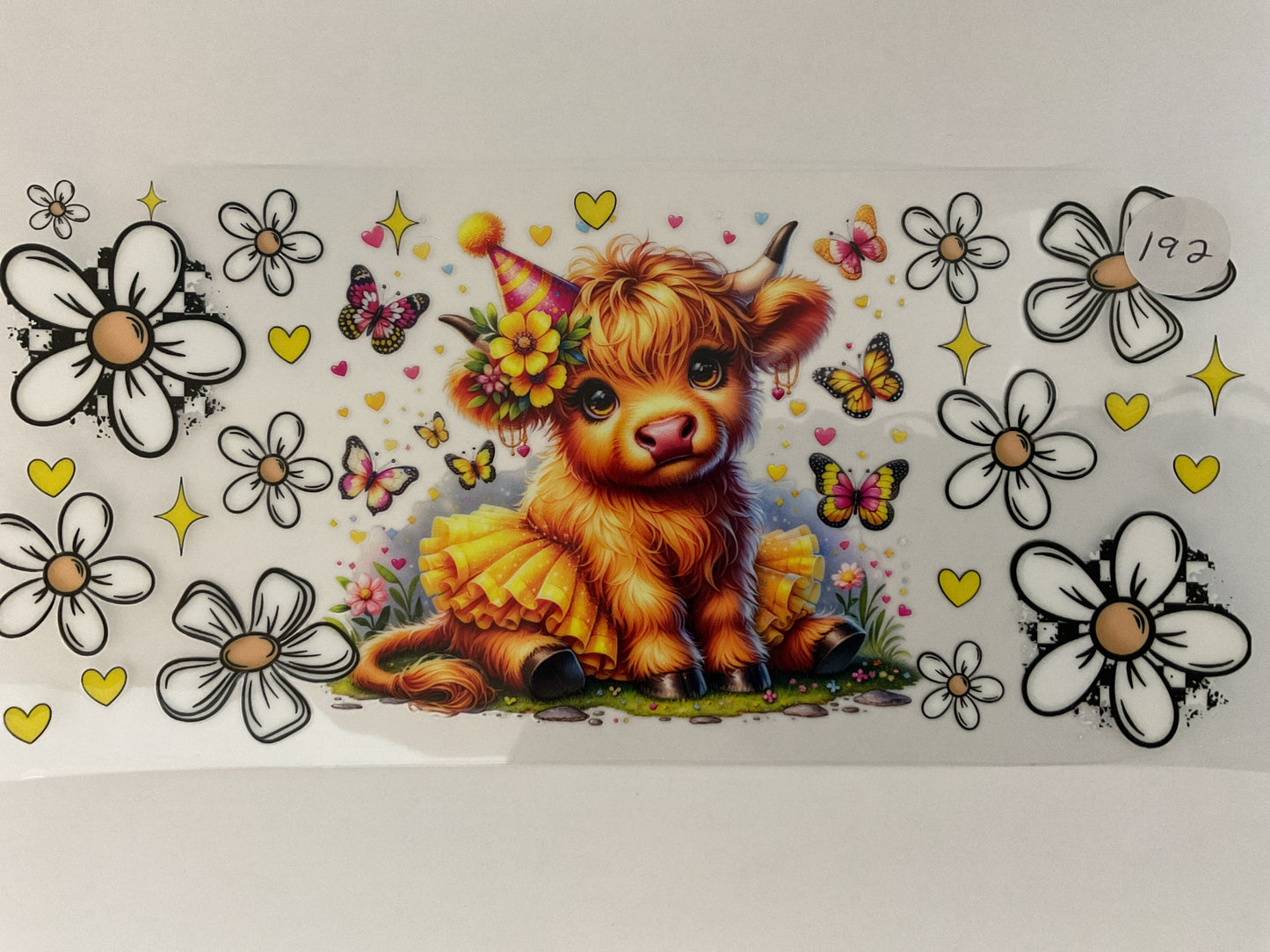 #192 - Cow - UV DTF