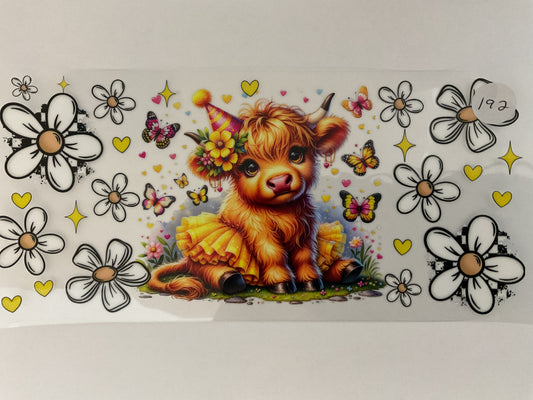 #192 - Cow - UV DTF