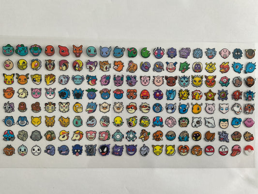 Mini Game Characters - UV DTF