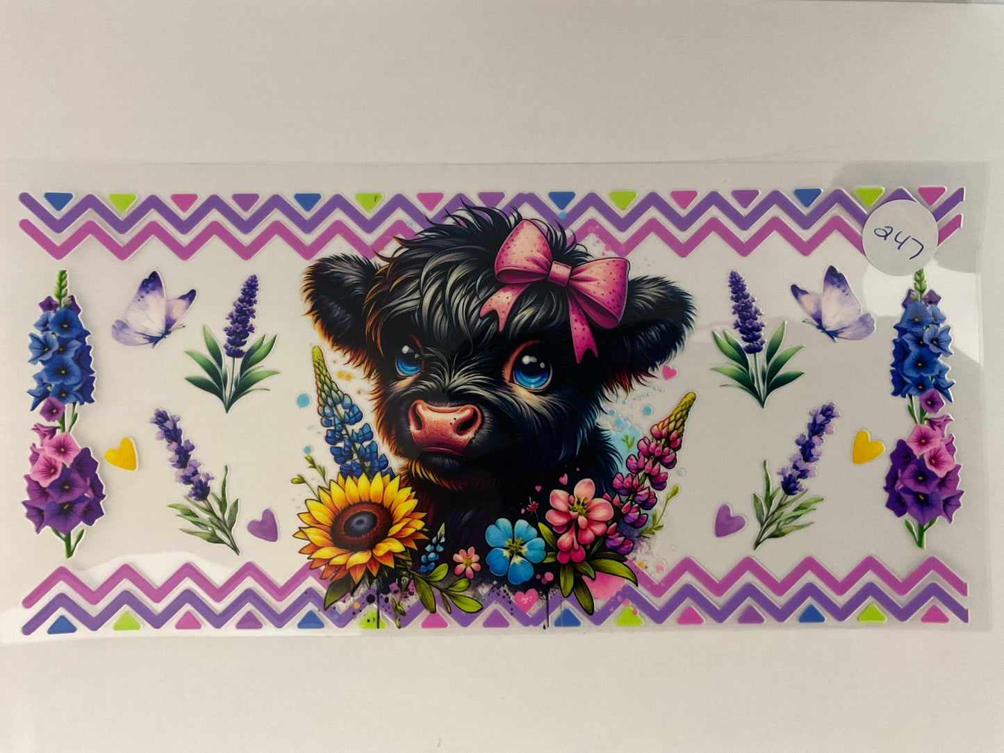 #247 - Cow - UV DTF